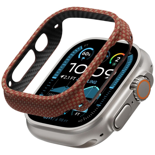 Чехол накладка Pitaka Air Case for Apple Watch Ultra 2/Ultra 49mm, Sunset (AWU2401)