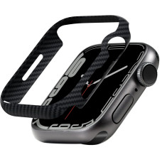 Чехол накладка Pitaka Air Case Black/Grey for Apple Watch 9/8/7 45mm (KW2002A)