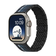 Ремешок Pitaka Chroma Carbon Band Poetry of Things Moon for Apple Watch 49/45/44mm (AWB2306)