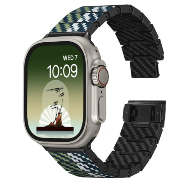 Ремешок Pitaka Chroma Carbon Band Poetry of Things Wind for Apple Watch 49/45/44mm (AWB2305)