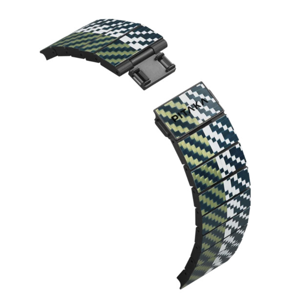 Ремешок Pitaka Chroma Carbon Band Poetry of Things Wind for Apple Watch 49/45/44mm (AWB2305)