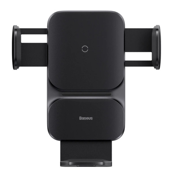 Автомобільний тримач Baseus Wisdom Auto Alignment (suction base) Wireless Charger, Black