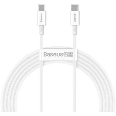 Кабель Baseus Superior Series Fast Charging Type C to Type C PD 100W 1m Cable, White