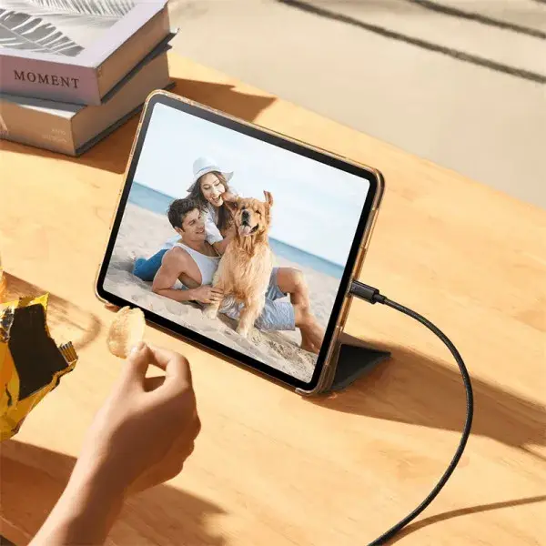 Кабель Baseus Tungsten Gold Fast Charging Data Cable Type-C to Type-C 240W 2m, Black