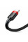 Кабель Baseus Cafule Cable USB to Type-C 3A 1m, Red/Black