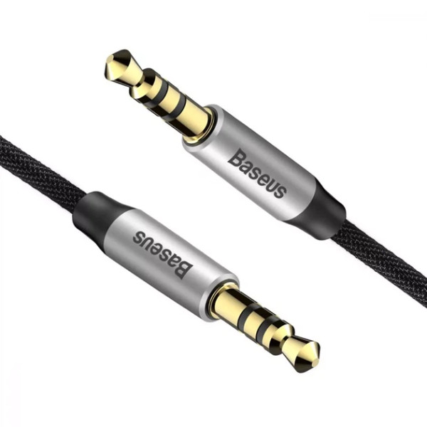 Аудіокабель Baseus Yiven M30 AUX Cable 1.0m, Black