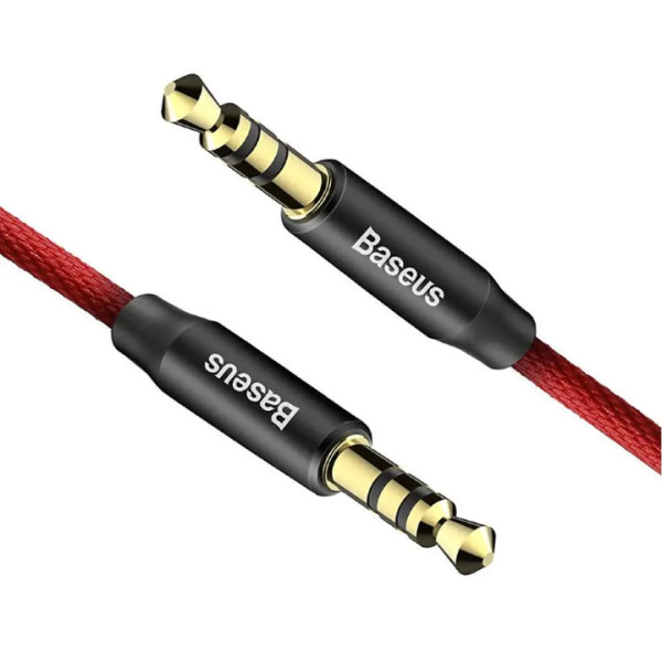 Аудіокабель Baseus Yiven M30 Aux Cable 1.5m, Red