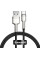Кабель Baseus Cafule Metal Data Type-C 66W 1m Cable, Black