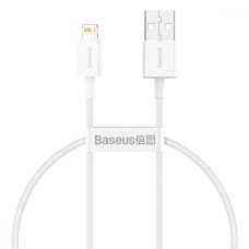 Кабель Baseus Superior Series Fast Charging Lightning 2.4A 0.25m, White