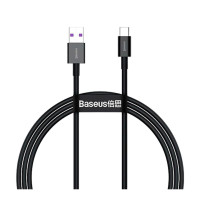 Кабель Baseus Superior Series Fast Charging USB to Type C 66W 1m, Black