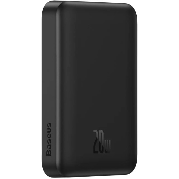 Внешний аккумулятор Baseus Magnetic Mini Wireless Fast Charge Power Bank 10000mAh 20W Black павербанк