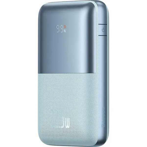 Внешний аккумулятор Baseus Bipow Pro Digital Display Fast Charge PowerBank 20000mAh 22.5W, Blue