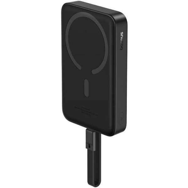 Внешний аккумулятор (павербанк) Baseus Magnetic Mini 30W 10000mAh, Black (P1002210B113)