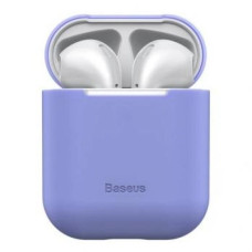 Чохол для навушників Baseus Super Thin Silica Gel Series Case for AirPods, Purple