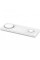 Бездротова зарядка Belkin BOOST CHARGE PRO 3-in-1 Wireless Charging Pad MagSafe White (HPU72, WIZ016vfWh)