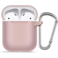 Чохол для навушників Blueo Case for AirPods 1/2 Liquid Silicone Series, Pink