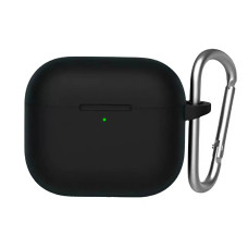 Чохол для навушників Blueo Case for AirPods 3 Liquid Silicone Series, Black (B36-A3BLK)