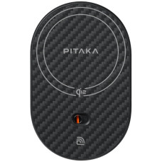 Автодержатель беспроводной зарядки Pitaka MagEZ Car Mount Pro 2 Qi2 Car Vent Black (CM2402N)