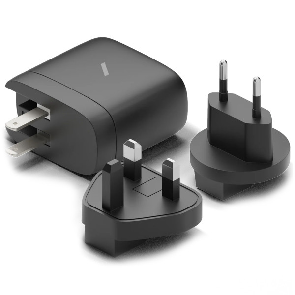 Мережевий зарядний пристрій Native Union Fast GaN Charger PD 67W 3 Ports, Black (FAST-PD67-BLK-2CA)