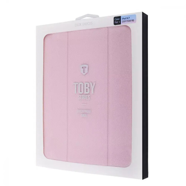 Чехол книжка Dux Ducis Toby Series Case With Pencil Holder for iPad 9.7 Pink