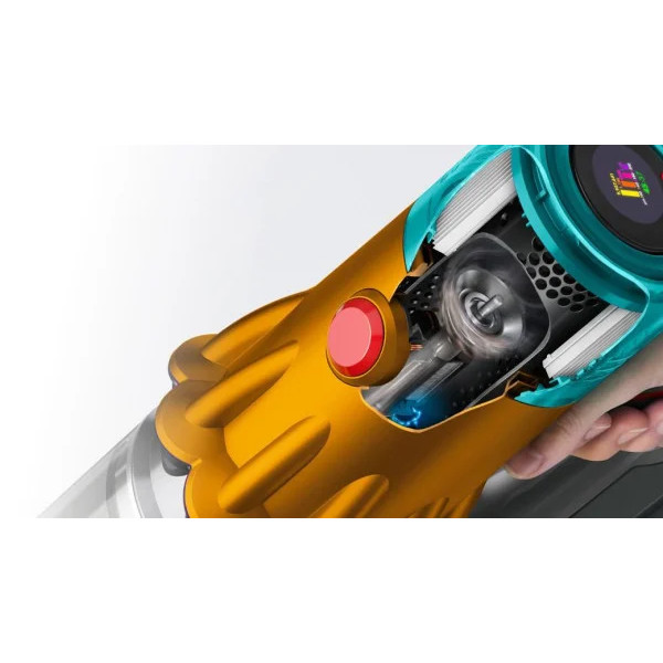 Вертикальный + ручной пылесос (2в1) Dyson V12s Detect Slim Submarine Yellow/Nickel (485350-01)