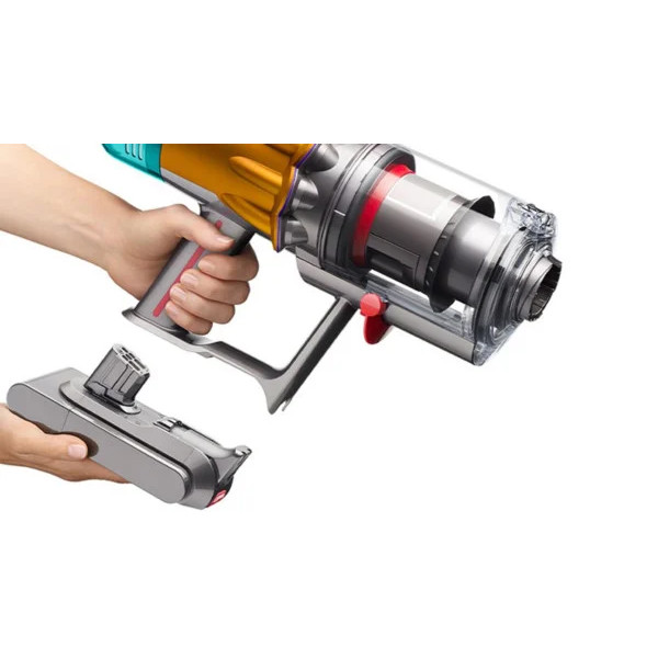 Вертикальный + ручной пылесос (2в1) Dyson V12s Detect Slim Submarine Yellow/Nickel (485350-01)