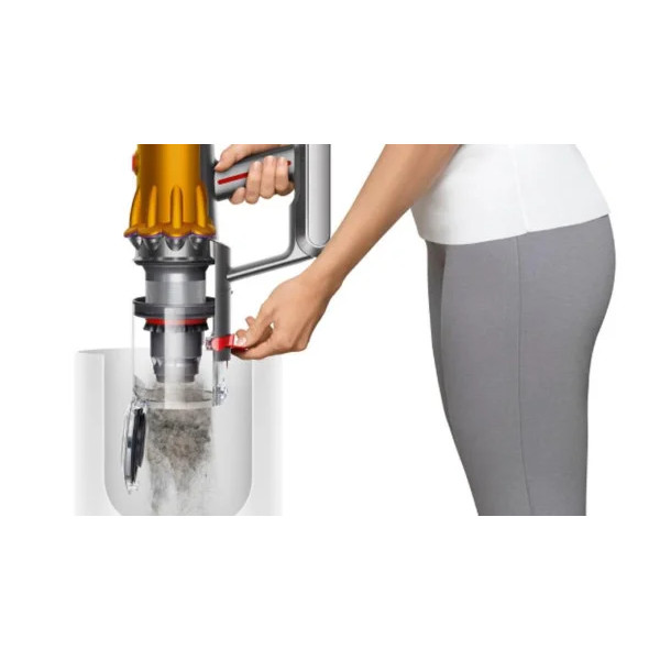 Вертикальный + ручной пылесос (2в1) Dyson V12s Detect Slim Submarine Yellow/Nickel (485350-01)