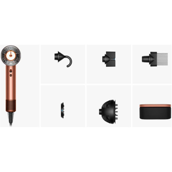 Фен Dyson Supersonic HD16 Nural Amber Silk/Pink Champagne Limited Edition (143709-01)