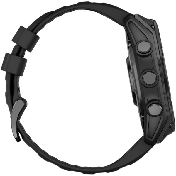 Смарт-часы Garmin Fenix 8 51mm AMOLED Slate Gray with Black Silicone Band (010-02905-00)