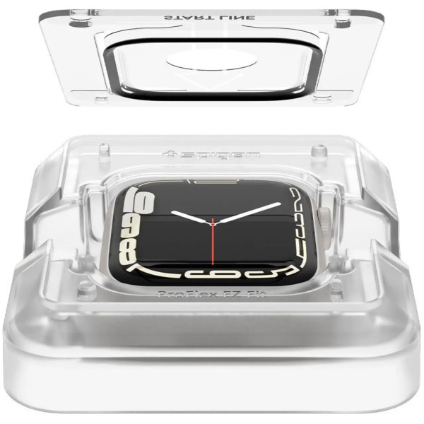 Захисне скло для епл вотч Spigen Protective Glass for Watch 45 (AFL04051)