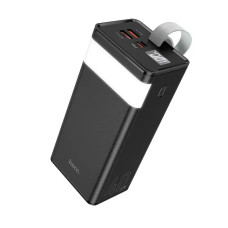 Внешний аккумулятор (павербанк) HOCO Powerbank J86 Powermaster LCD+Lamp 40000 mAh 22.5W, Black