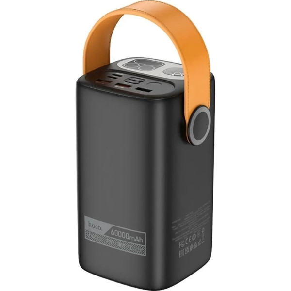 Внешний аккумулятор (павербанк) Hoco DB160 Astrum 60000 mAh 100W, Black