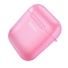 Чохол для навушників Hoco HeadSet TPU Series Case for Airpods, Pink