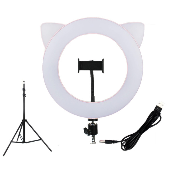 Кольцевая светодиодная лампа Halo Led Ring 27sm Cat