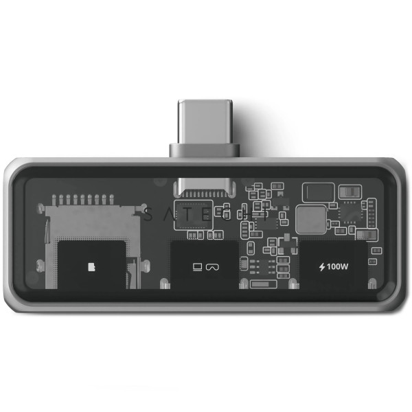 Хаб - адаптер Satechi Mobile XR Hub with microSD Reader Space Grey (ST-HXRSDM)