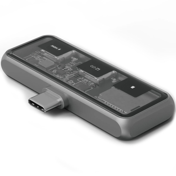 Хаб - адаптер Satechi Mobile XR Hub with microSD Reader Space Grey (ST-HXRSDM)