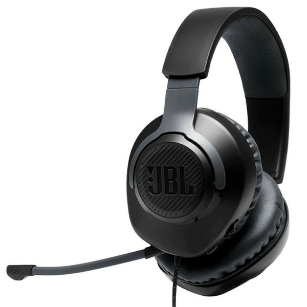 Дротові навушники гарнітура JBL Quantum 100, Black (JBLQUANTUM100BLK)