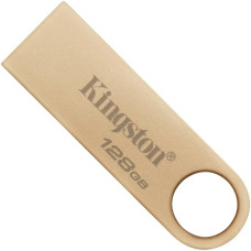 Флеш память Kingston USB 3.2 SE9 G3 128GB 220MB/s Metal/Gold