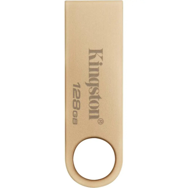 Флеш память Kingston USB 3.2 SE9 G3 128GB 220MB/s Metal/Gold