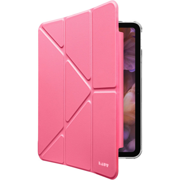 Laut Huex Folio Versatile Stand for iPad 10.9 (2022) with Pencil Slot, Pink (L_IPD22_HF_P)