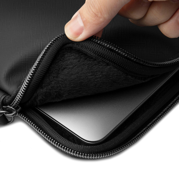 LAUT Prestige PU Sleeve for MacBook Pro 16, Black (L_MB16_PRE_BK)