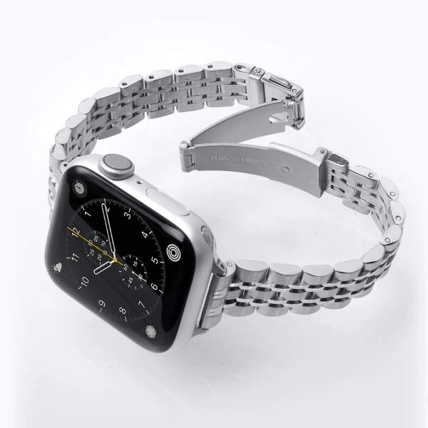 Ремешок для часов Laut Links Noble for Apple Watch 38/40/41/42mm, Silver (L_AWS_NO_SL)