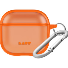 Чехол для наушников Laut Huex Protect for AirPods 4, Neon Orange (L_AP5_HPT_O)