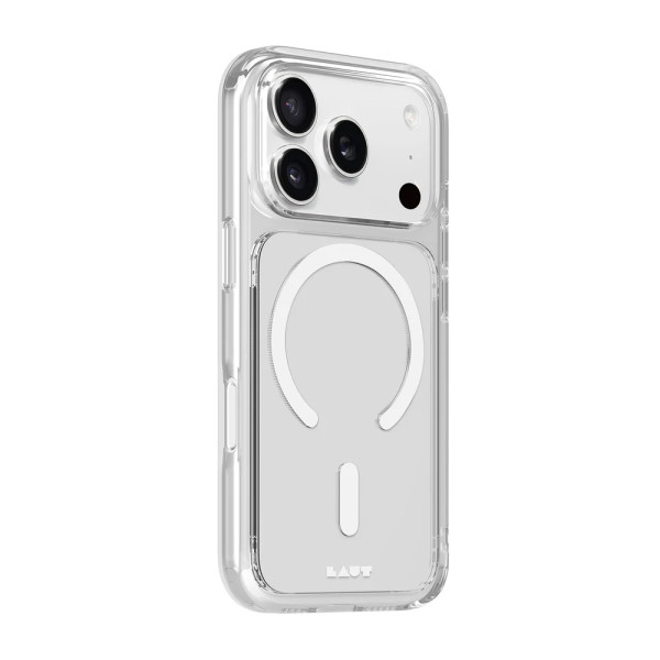 Чехол для смартфона Laut Crystal Fluro for iPhone 17 Pro Max with MagSafe, Clear Light Grey (L_IP25D_CF_LGY)