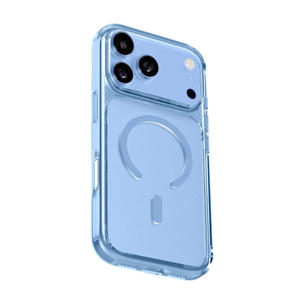 Чохол для смартфона LAUT Crystal Fluro MagSafe for iPhone 18 Pro, Blue Crystal (L_IP26B_CF_BL)