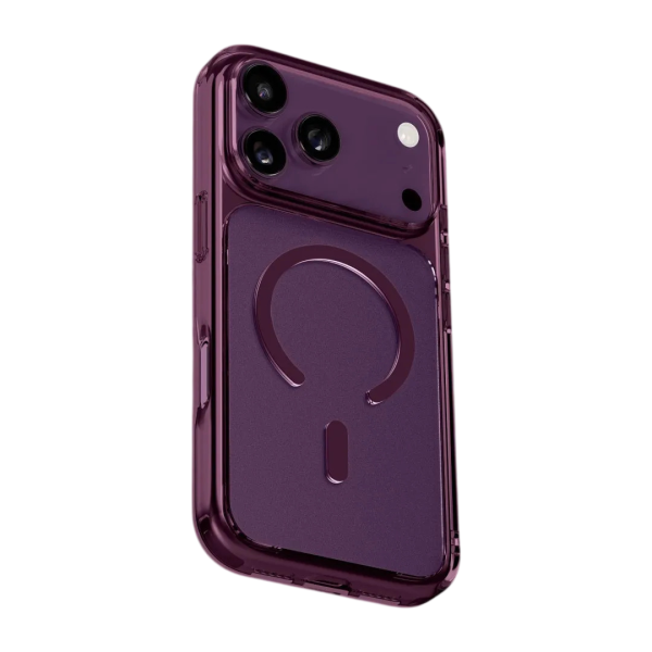 Чохол для смартфона LAUT Crystal Fluro MagSafe for iPhone 18 Pro, Plum Crystal (L_IP26B_CF_PU)