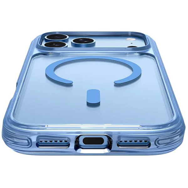 Чехол для смартфона LAUT Crystal Matter X Case for iPhone 18 Pro Max/17 Pro Max, Blue Crystal (L_IP26D_CMX_BL)