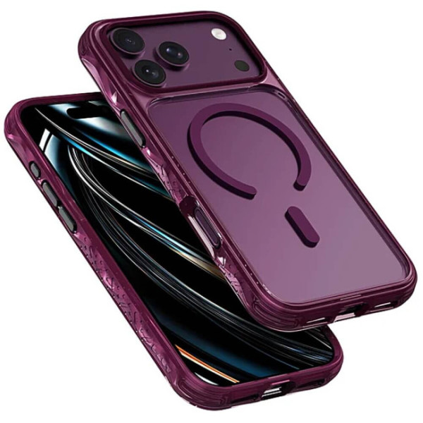 Чехол для смартфона LAUT Crystal Matter X Case for iPhone 18 Pro/17 Pro, Plum Crystal (L_IP26B_CMX_PU)