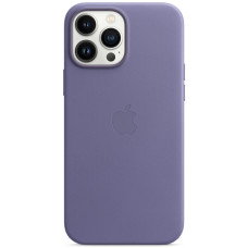Apple Leather Case with MagSafe for iPhone 13 Pro, Wisteria (HC) 