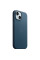 Apple FineWoven Case with MagSafe for iPhone 15 Plus, Pacific Blue (HC)